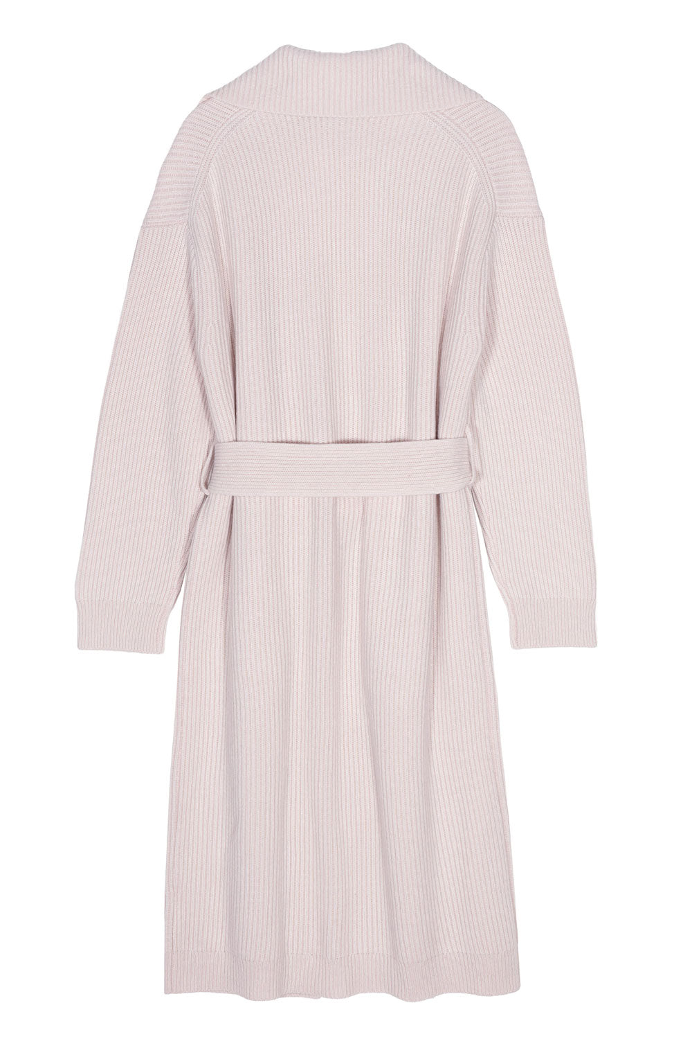 LONG RIBBED CARDIGAN