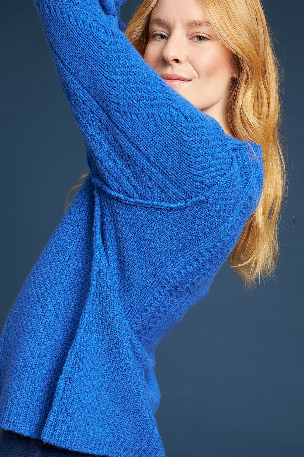 Aran A-Linen Pullover