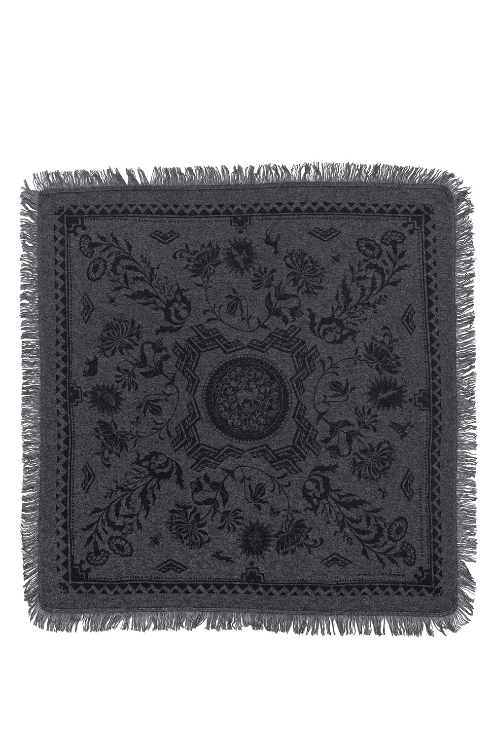 Printed Cashmere Bandana