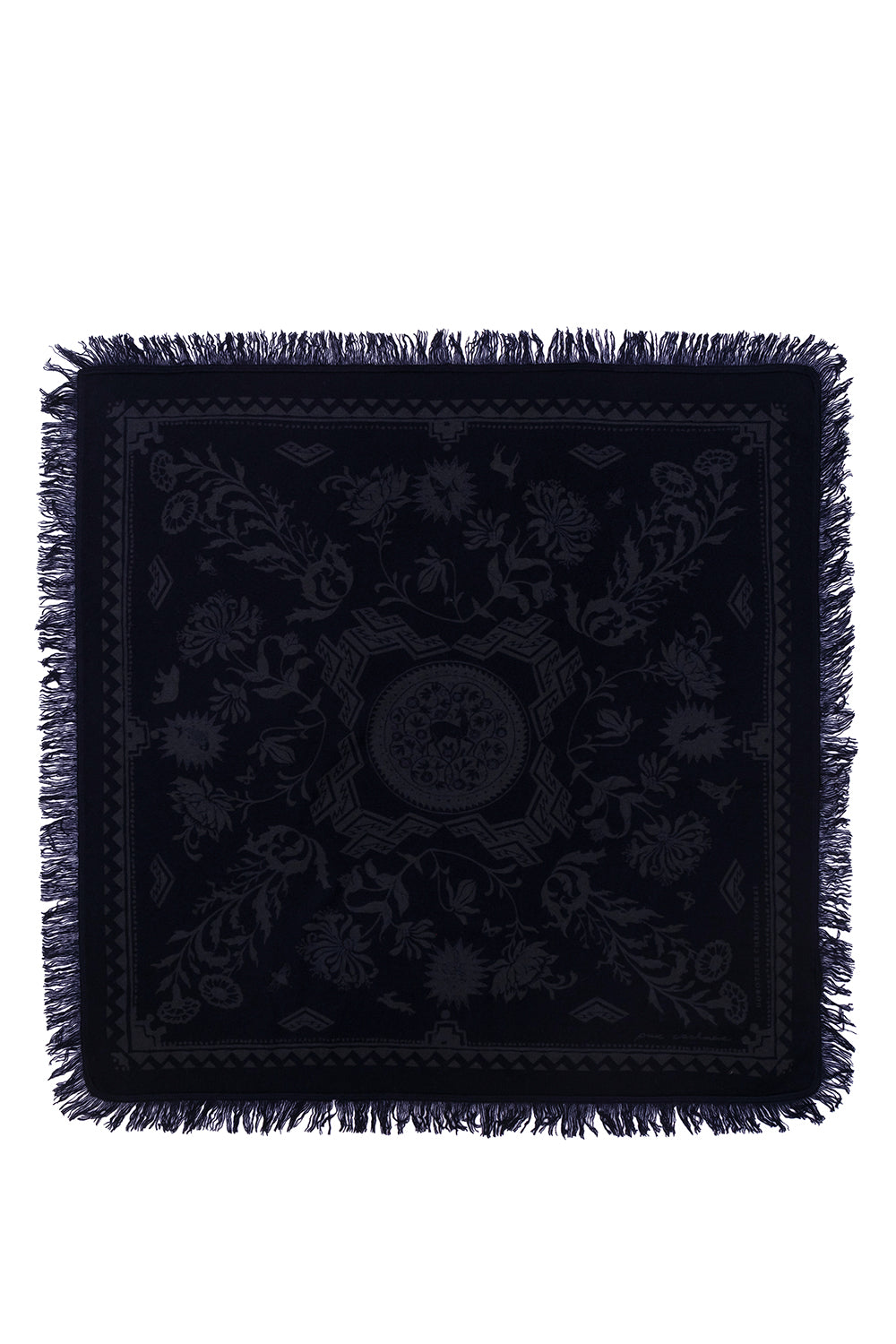Printed Cashmere Bandana
