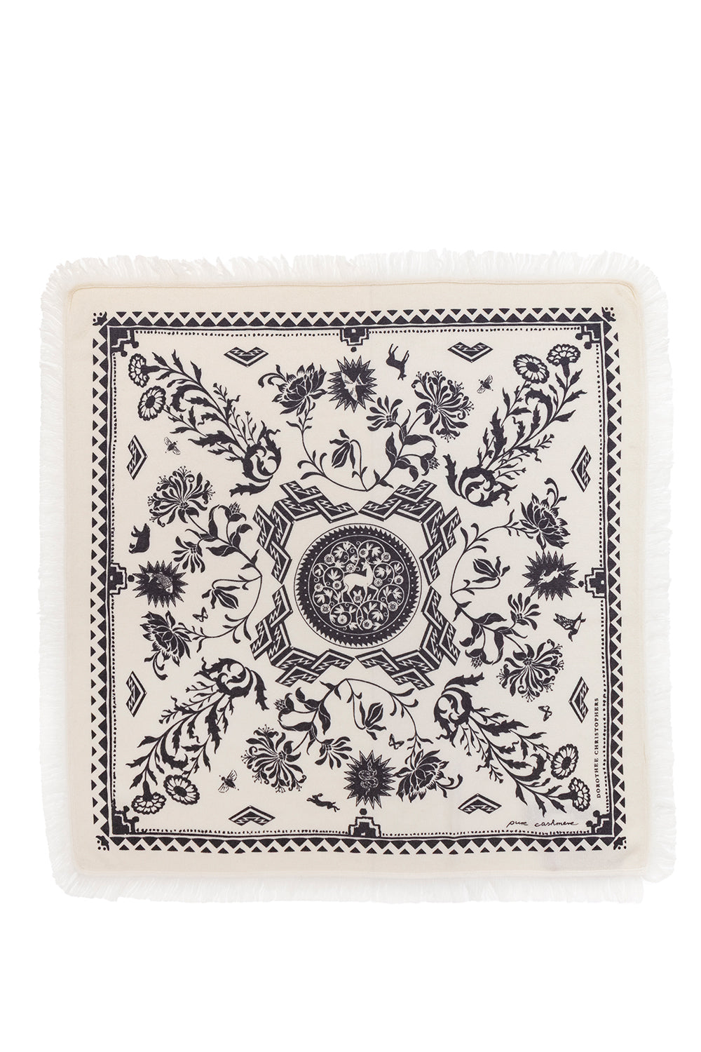 Printed Cashmere Bandana