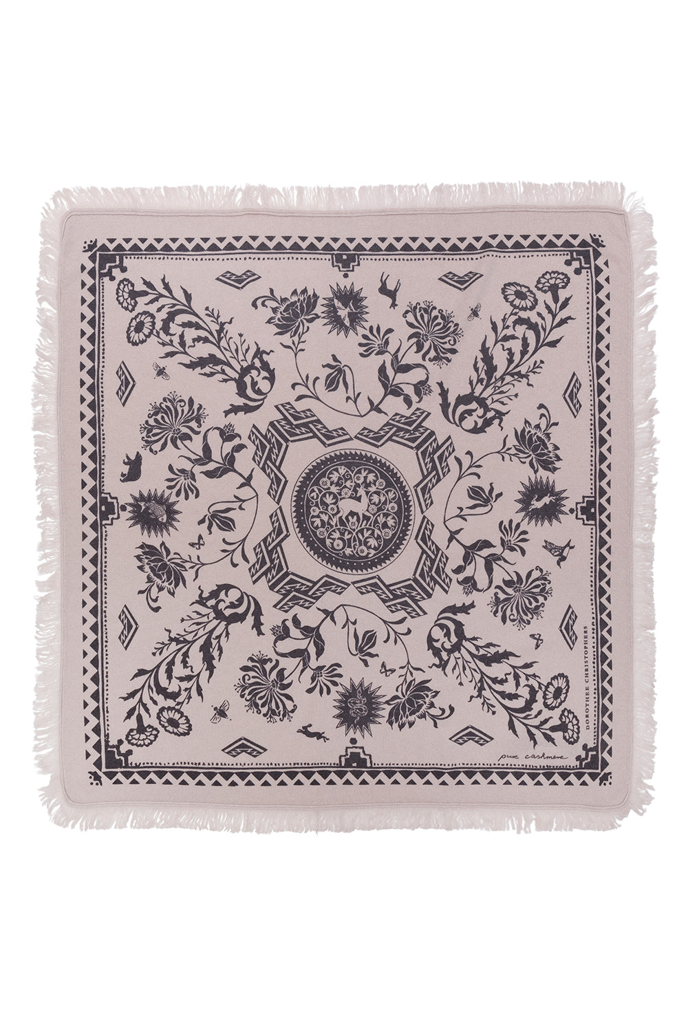Printed Cashmere Bandana