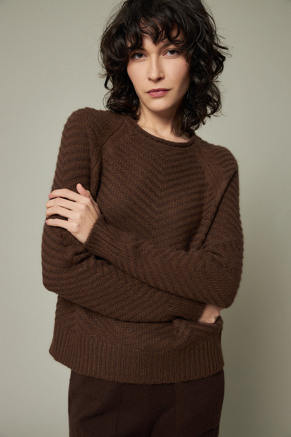 Zickzack Pullover
