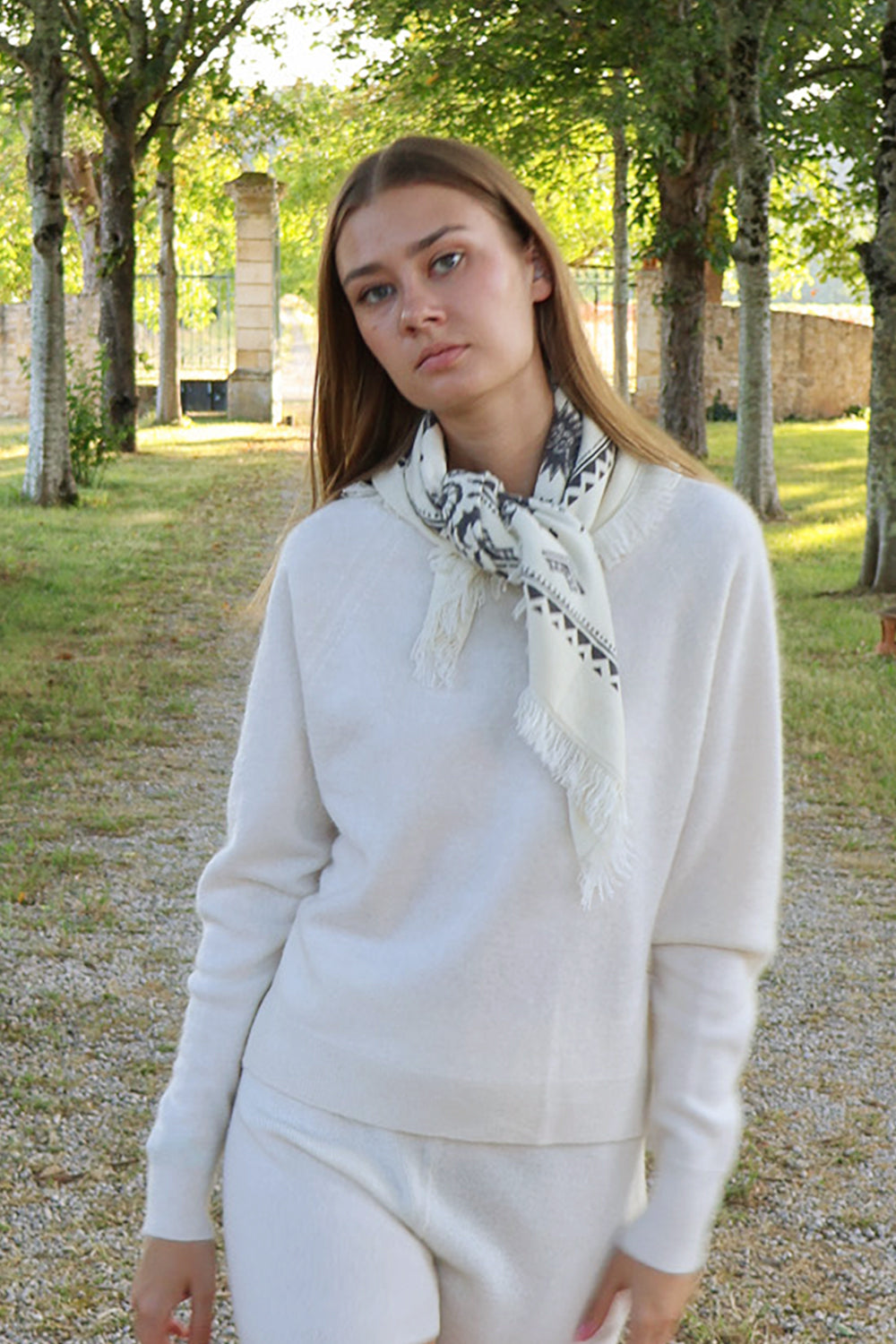 Brushed Cashmere Pullover