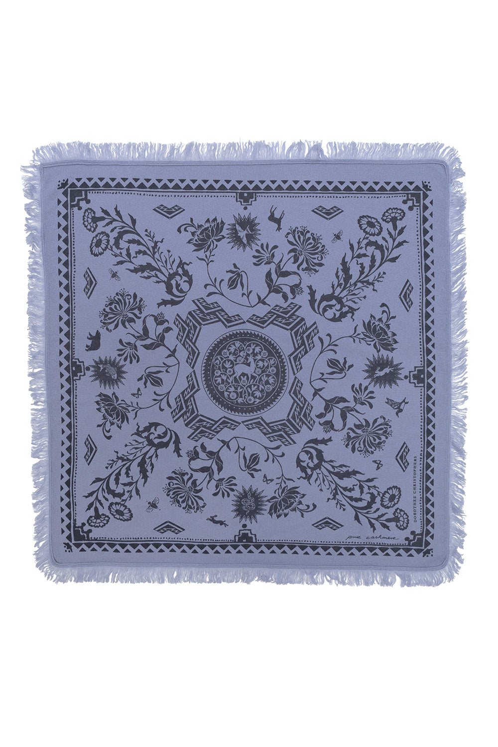 Printed Cashmere Bandana