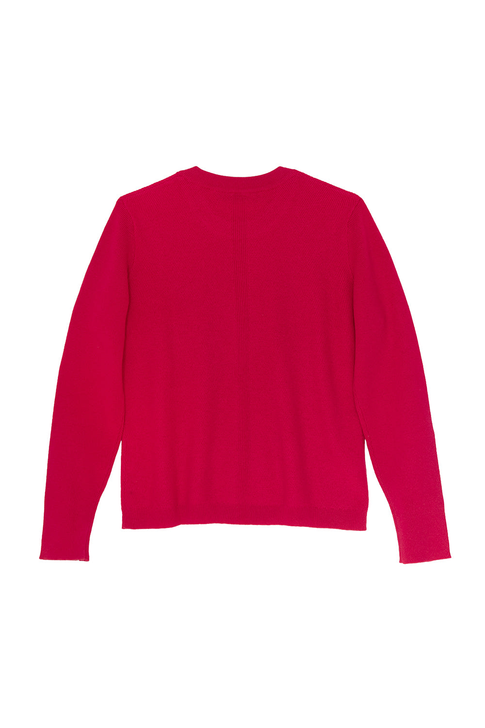 Rundhals Pullover mit leichter Struktur