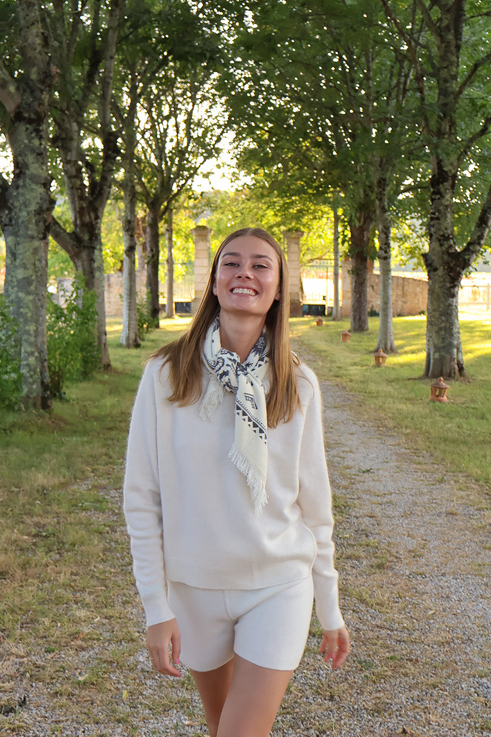 Brushed Cashmere Pullover